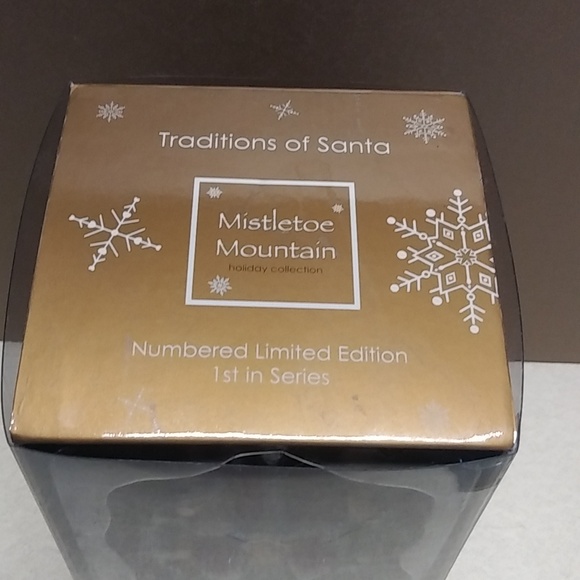 Mistletoe Mountain Seasons of Santa Ornament Dept. Store Santa 1957 NWT - Picture 4 of 6